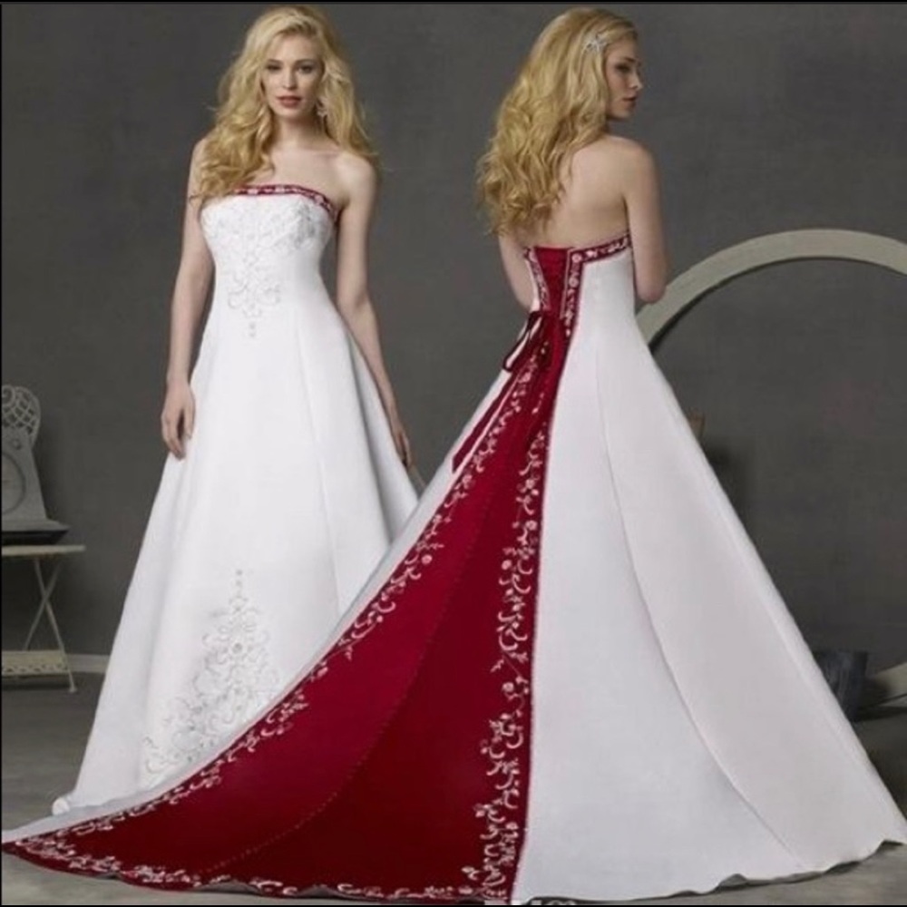 David’s Bridal Periwinkle h9274 Wedding Dress Bundle